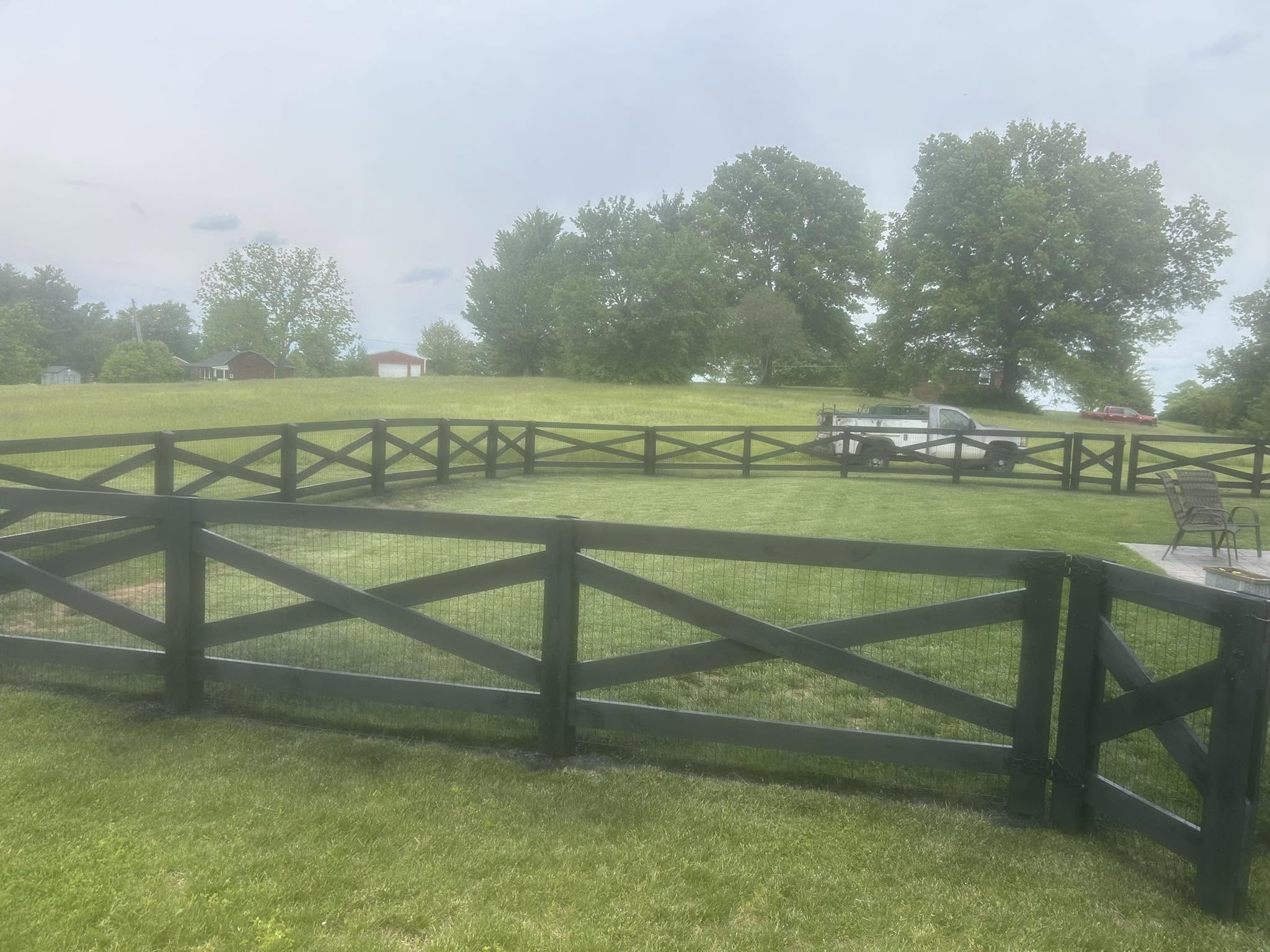 Fence painting